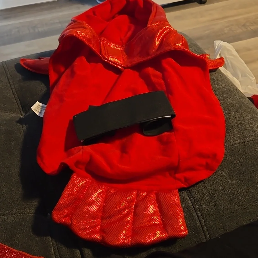 Lobster Dog Costume, Size Medium, New